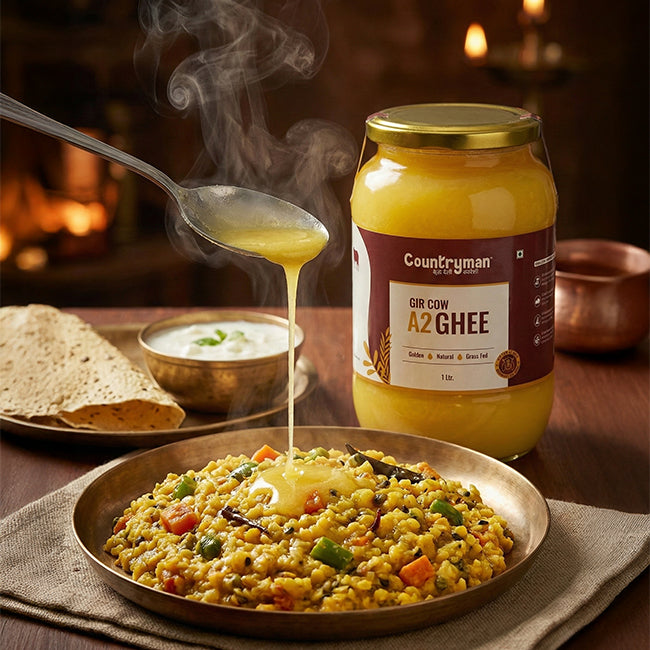 A2 Gir Cow Ghee 1ltr