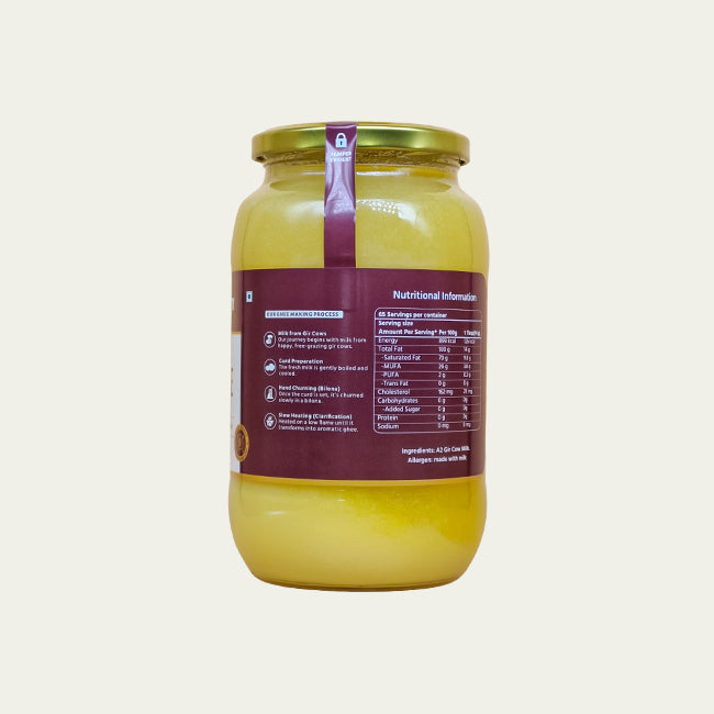 A2 Gir Cow Ghee 1ltr